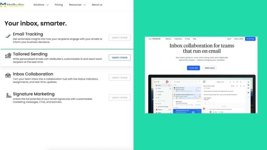 mailbutler vs missive
