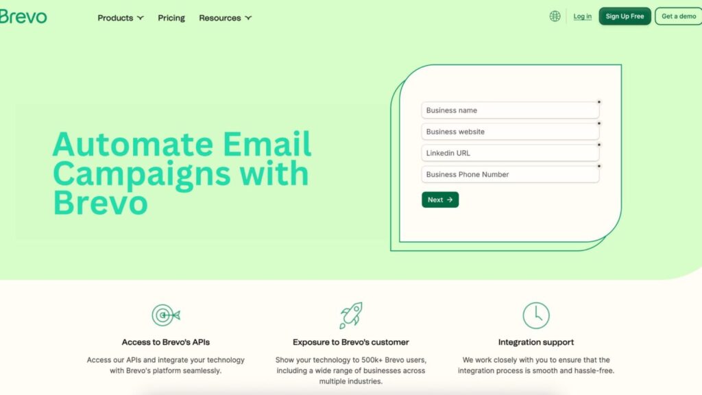 automate email campaigns brevo